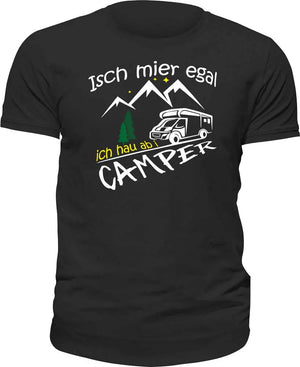 T-shirt Isch mier egal ichhau ab i camper La Fourgoneta