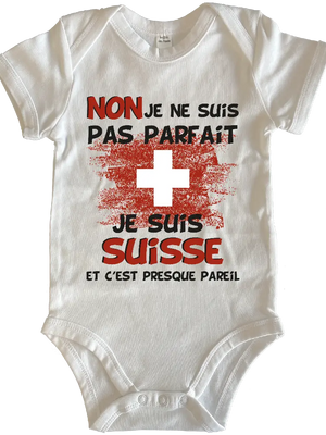 Body Non je ne suis pas parfait je suis Suisse et c'est presque pareil - Lafourgoneta