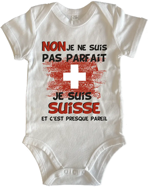 Body Non je ne suis pas parfait je suis Suisse et c'est presque pareil - Lafourgoneta