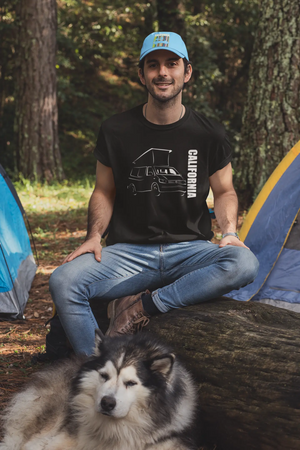 T-shirt bus California La Fourgoneta