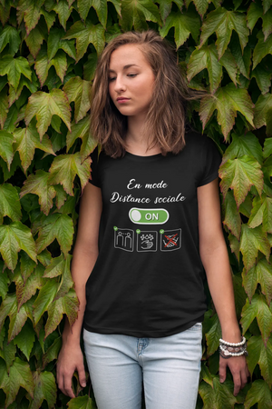 T-shirt distance sociale La Fourgoneta
