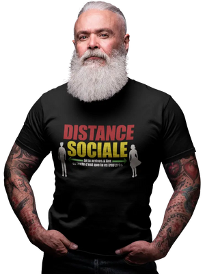 T-shirt Distanciation sociale La Fourgoneta