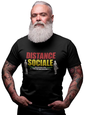 T-shirt Distanciation sociale La Fourgoneta